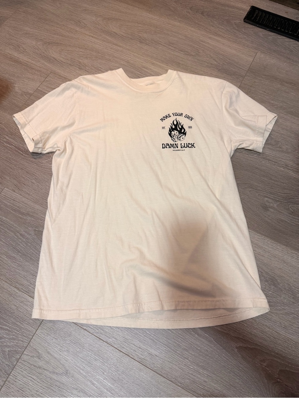Comfort Colors Cream Graphic Short Sleeve Tee